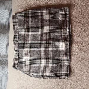 Unbranded Wool Plaid Skirt, Size L
